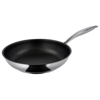 SILVERCREST® Premium-Edelstahlpfanne, Ø 24 cm...