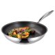 SILVERCREST® Premium-Edelstahlpfanne, Ø 24 cm - B-Ware
