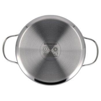 SILVERCREST® Edelstahl-Topf-Set, 10-teilig (Edelstahldeckel) - B-Ware sehr gut