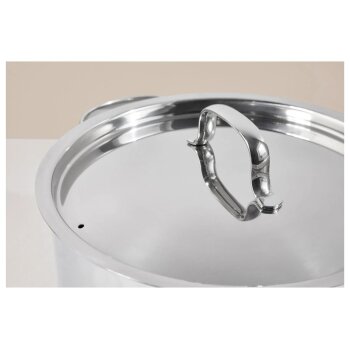 SILVERCREST® Edelstahl-Topf-Set, 10-teilig (Edelstahldeckel) - B-Ware sehr gut