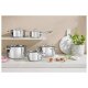 SILVERCREST® Edelstahl-Topf-Set, 10-teilig (Edelstahldeckel) - B-Ware sehr gut