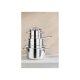 SILVERCREST® Edelstahl-Topf-Set, 10-teilig (Edelstahldeckel) - B-Ware sehr gut