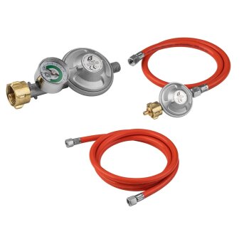 GRILLMEISTER Gasdruckregler mit Manometer /...