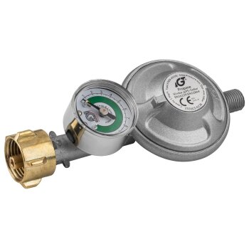 GRILLMEISTER Gasdruckregler mit Manometer /...