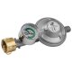 GRILLMEISTER Gasdruckregler mit Manometer / Gasdruckregler mit Anschlussschlauch / Gasanschlussschlauch - B-Ware