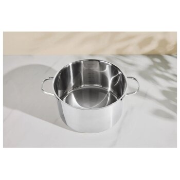 SILVERCREST® Premium-Edelstahltopf, Ø 24 cm - B-Ware