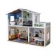 lupilu® Holz-Puppenhaus, 28-teilig - B-Ware Transportschaden Kosmetisch