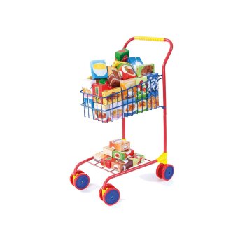 Bayer Design Einkaufswagen mit Inhalt - B-Ware...