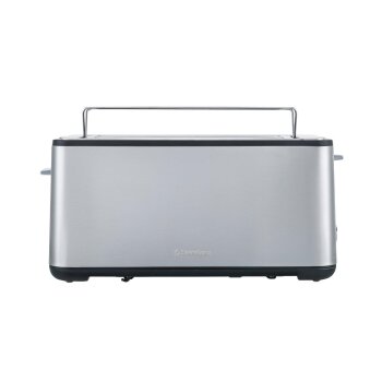 SILVERCREST® Doppellangschlitz-Toaster STED 1550 A1, silber - B-Ware neuwertig