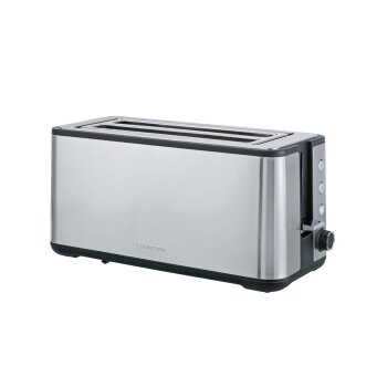 SILVERCREST® Doppellangschlitz-Toaster STED 1550 A1, silber - B-Ware neuwertig