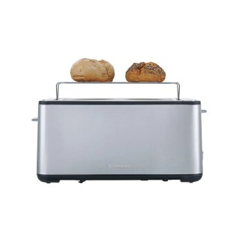 SILVERCREST® Doppellangschlitz-Toaster STED 1550 A1, silber - B-Ware neuwertig