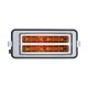 SILVERCREST® Doppellangschlitz-Toaster STED 1550 A1, silber - B-Ware neuwertig