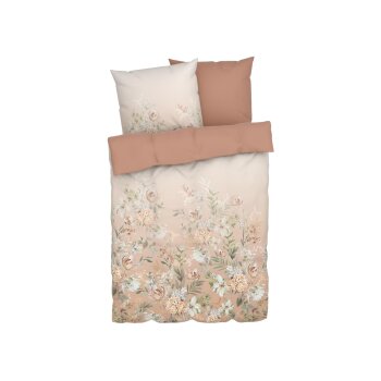 LIVARNO home Bettwäsche, Satin, 240 x 220 cm, rosa -...