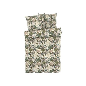 LIVARNO Home Bettwäsche, 240 x 220 cm, blumen -...