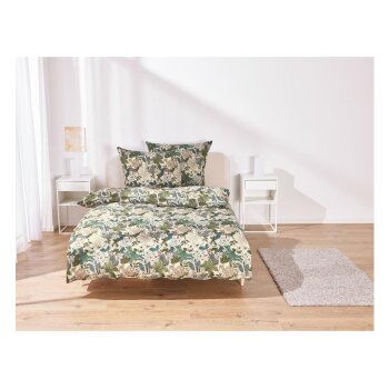 LIVARNO Home Bettwäsche, 240 x 220 cm, blumen -...