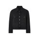 esmara® Damen Jacke, mit Brusttaschen (Schwarz, XS(32/34)) - B-Ware neuwertig