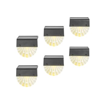 LIVARNO® LED-Solarleuchten, 6 Stück - B-Ware