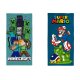 Kinder Strandtuch »Super Mario / Minecraft« - B-Ware
