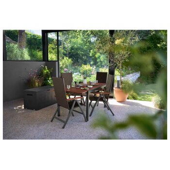 LIVARNO® LED-Solarleuchte (Anthrazit) - B-Ware gut