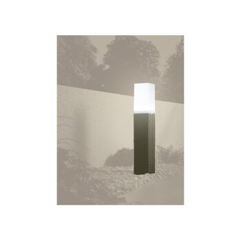 LIVARNO® LED-Solarleuchte (Anthrazit) - B-Ware gut