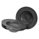 Creatable Geschirrset »Schiefer Black« (4-teiliges Teller Set) - B-Ware sehr gut