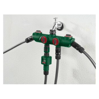 PARKSIDE® Bewässerungs-Zubehör, 4-Wege-Verteiler - B-Ware sehr gut