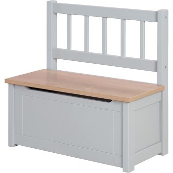 roba Woody Kindertruhenbank, grau - B-Ware...