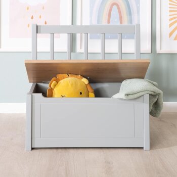 roba Woody Kindertruhenbank, grau - B-Ware...