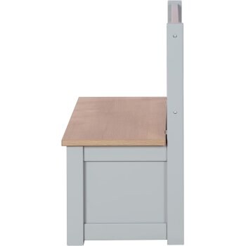 roba Woody Kindertruhenbank, grau - B-Ware Transportschaden Kosmetisch