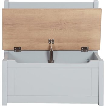 roba Woody Kindertruhenbank, grau - B-Ware Transportschaden Kosmetisch
