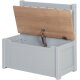 roba Woody Kindertruhenbank, grau - B-Ware Transportschaden Kosmetisch