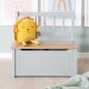 roba Woody Kindertruhenbank, grau - B-Ware Transportschaden Kosmetisch