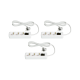 TRONIC® Steckdosenleiste, 3er-Set - B-Ware