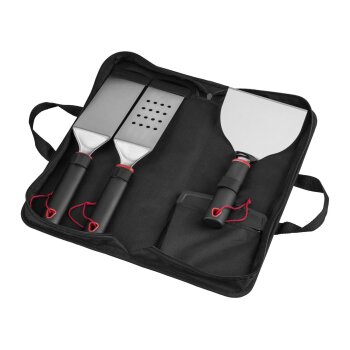 GRILLMEISTER Edelstahl-Grillbesteck-Set / Edelstahl-Grillwender-Set - B-Ware