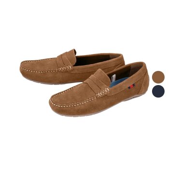 esmara Men Herren Leder-Mokassins - B-Ware