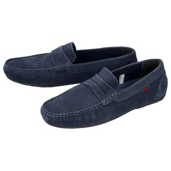 esmara Men Herren Leder-Mokassins (Navy, 43) - B-Ware...