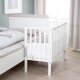 roba 2-in-1 Beistellbett safe asleep®, 45 x 90 cm, Holz/weiß - B-Ware Transportschaden Kosmetisch