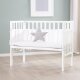 roba 2-in-1 Beistellbett safe asleep®, 45 x 90 cm, Holz/weiß - B-Ware Transportschaden Kosmetisch