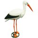 Ubbink Teichfigur Storch - B-Ware gut