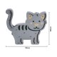 LIVARNO Kinder LED Holzlampe, Katze - B-Ware sehr gut