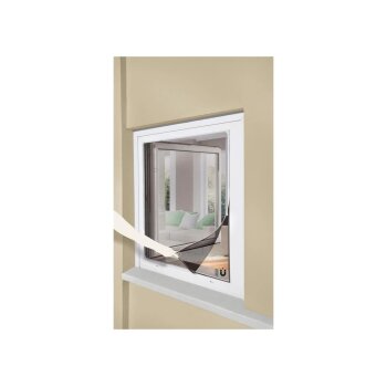LIVARNO® Insektenschutzfenster magnetisch (Weiß) - B-Ware sehr gut