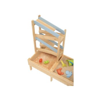 lupilu® Wasserbahn aus Holz - B-Ware neuwertig