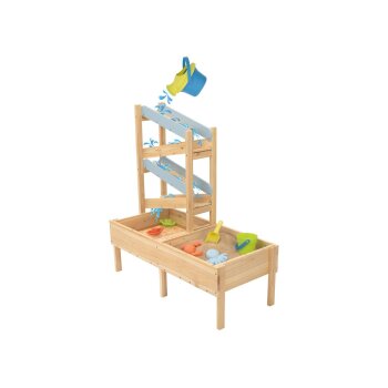lupilu® Wasserbahn aus Holz - B-Ware neuwertig