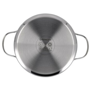 SILVERCREST® Edelstahl-Topf-Set, 10-teilig (Glasdeckel) - B-Ware sehr gut