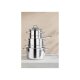 SILVERCREST® Edelstahl-Topf-Set, 10-teilig (Glasdeckel) - B-Ware sehr gut