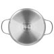SILVERCREST® Premium-Edelstahltopf, Ø 20 cm - B-Ware Transportschaden Kosmetisch