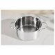 SILVERCREST® Premium-Edelstahltopf, Ø 20 cm - B-Ware Transportschaden Kosmetisch