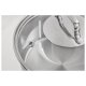 SILVERCREST® Premium-Edelstahltopf, Ø 20 cm - B-Ware Transportschaden Kosmetisch