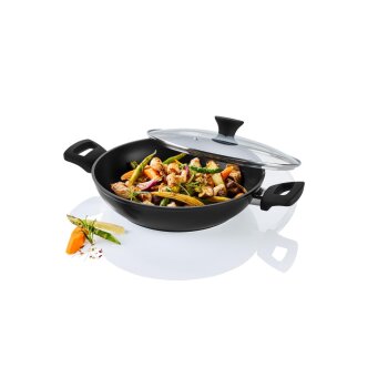 SILVERCREST® Alu-Servierpfanne, 28 cm - B-Ware...