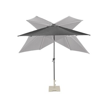 LIVARNO® Sonnenschirm mit Solar-LED-Beleuchtung - B-Ware